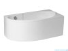 Polimat Miki wanna asymetryczna 145x85 prawa + obudowa + syfon